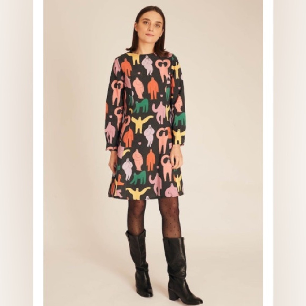 PepaLoves Yeti Midi Dress